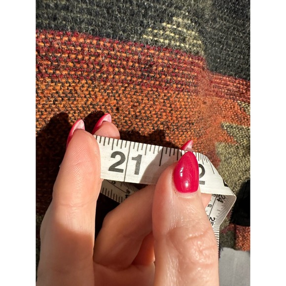 β¨οΈUNICORN! RARE! HTF! Free People Western Moto Sherpa Crop Zip Aztec Jacket - Picture 12 of 15